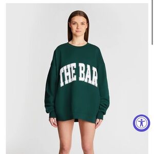 The Bar Forest Green Crewneck Sweatshirt